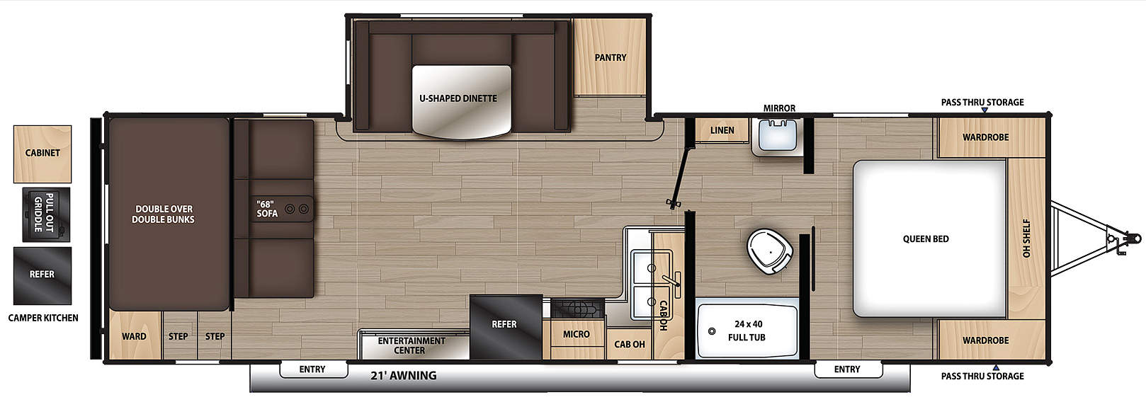 Specifications TBD, new Travel Trailer model.